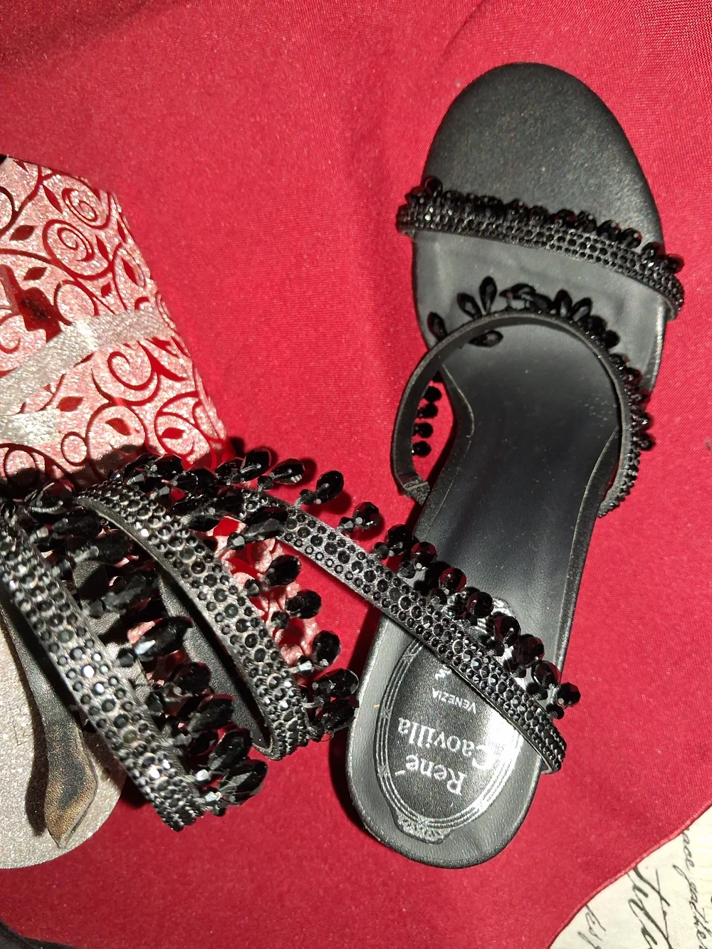 Rene Caovilla sophisticated black